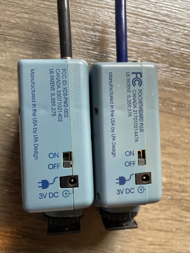 PocketWizard Plus Digital Transmitter And Receiver Set