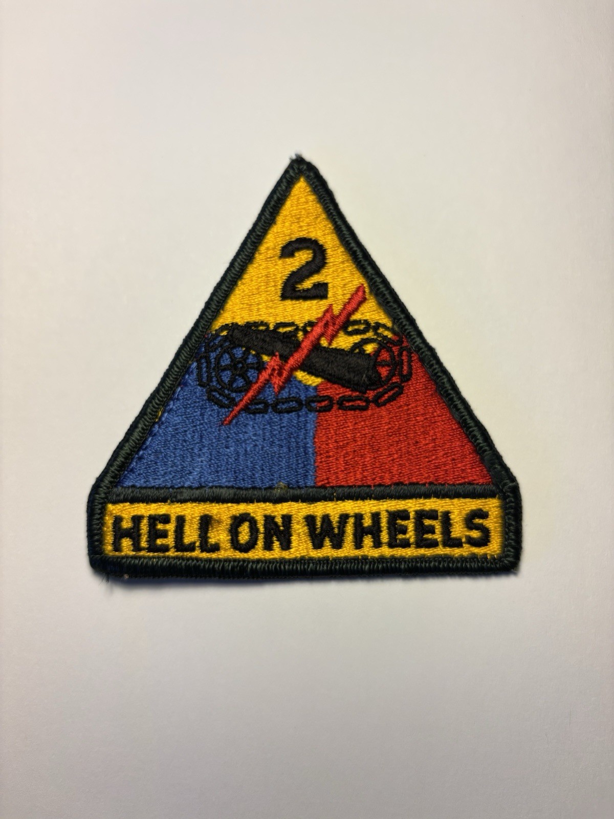 2nd Armored Division U.S. Army Shoulder Patch Insignia