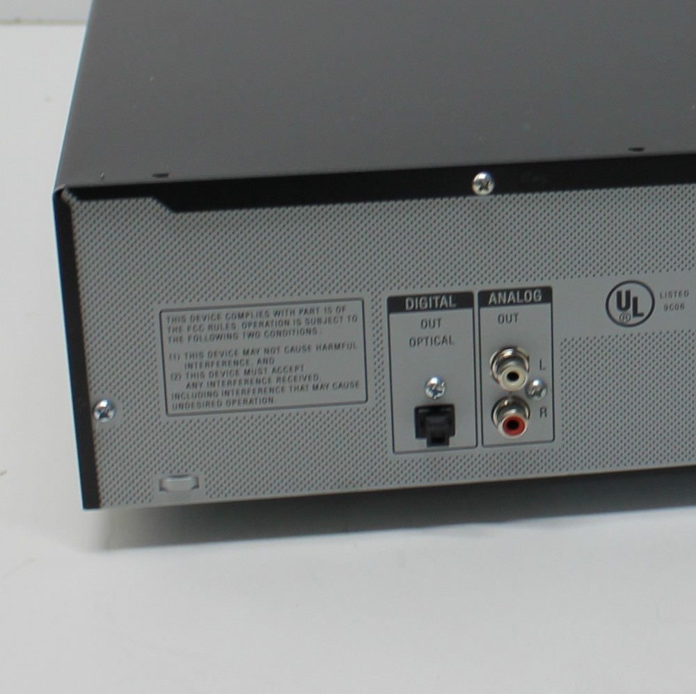 Sony CDP-CE375 5 Disc Disk CD Changer Player w Remote Cleaned Serviced Working