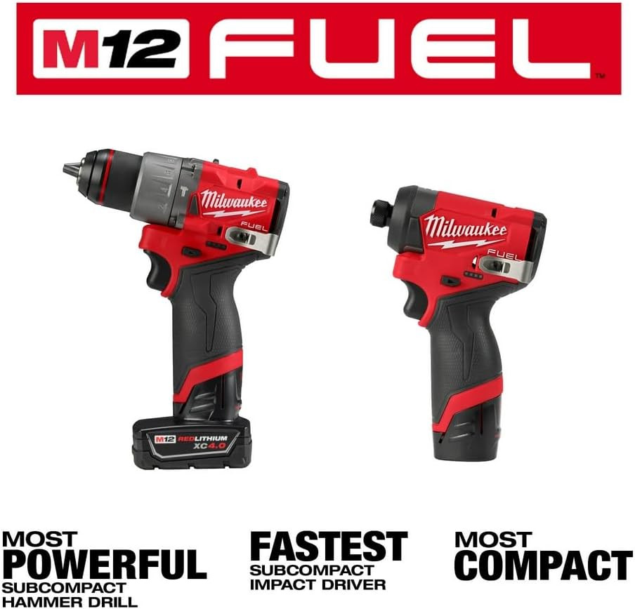 Electric - M12 Fuel. 2-Tool Combo KIT