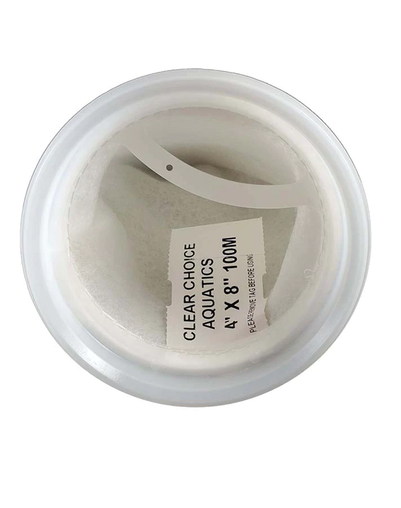 4" x 8" 100 Micron Felt Filter Sock