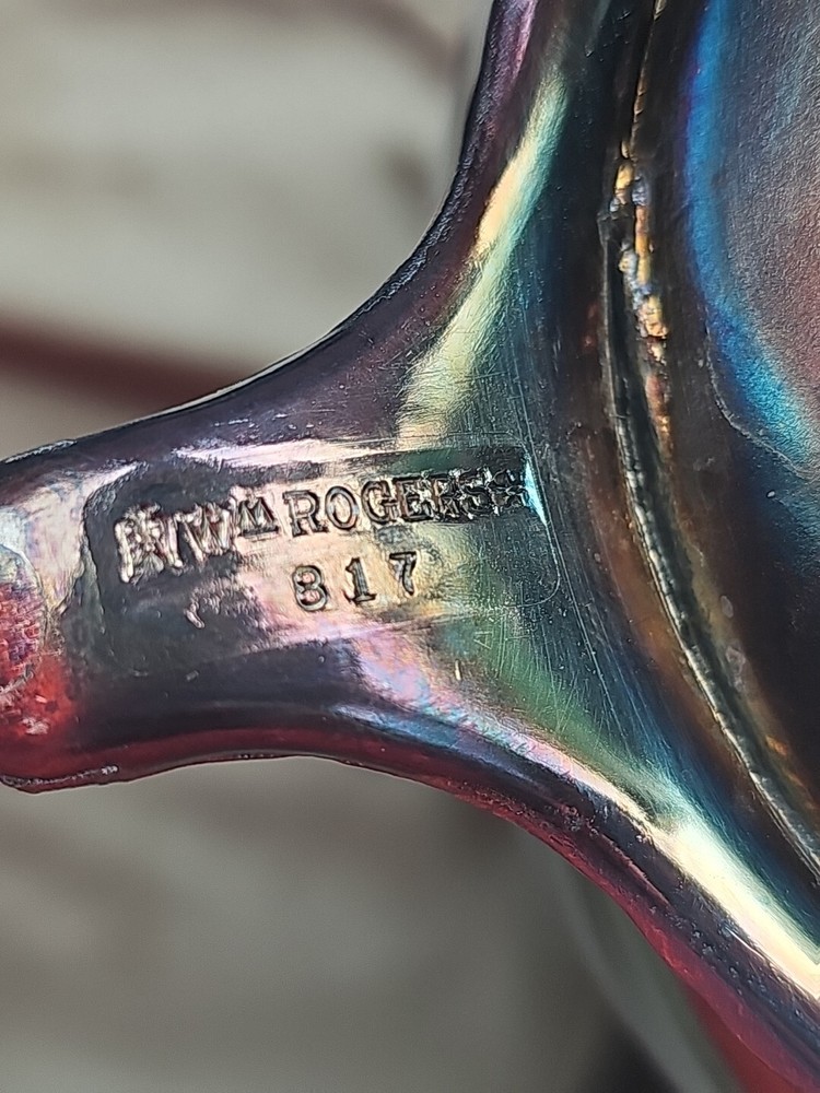 WM Rogers 817 Vintage Silverplate Water Pitcher