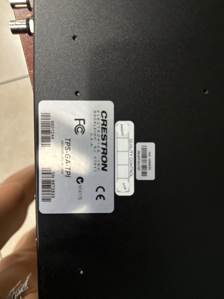 Crestron Electronics Touchpanel Interface Graphic Processor Module TPS-G-TPI