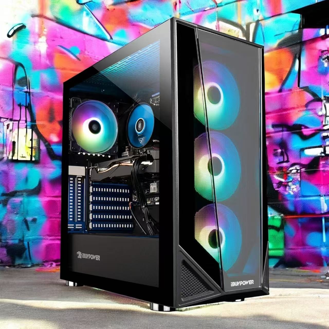 Custom Build ARGB Desktop i7 PC 32GB RAM 4TB SSD RTX 5060 Win11 GAMING READY
