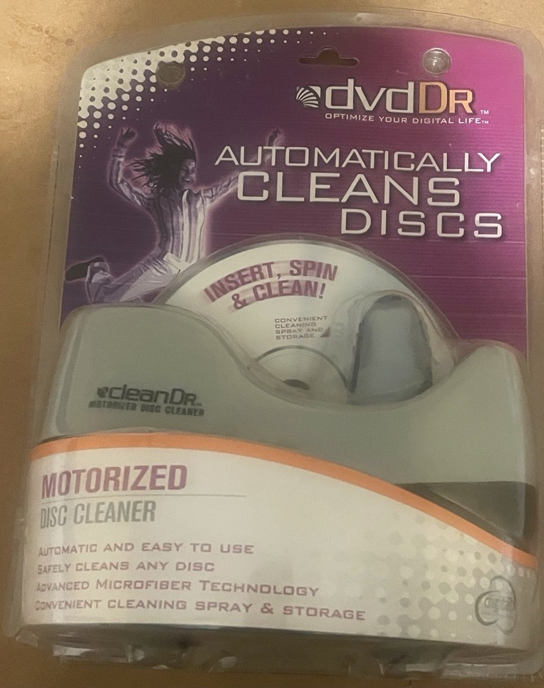 clean dr. motorized automatic disc leaner 70101 00 new