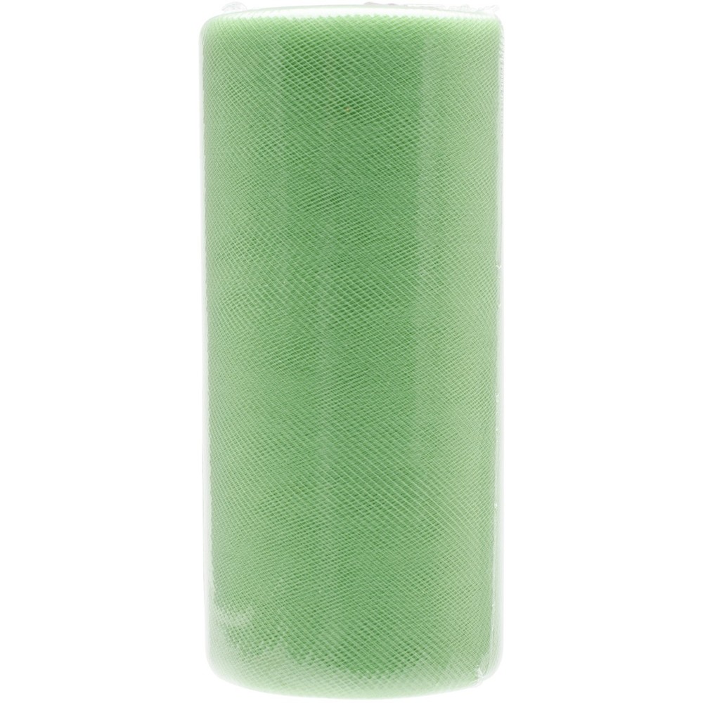Tulle 6" Wide 25yd Spool Lime