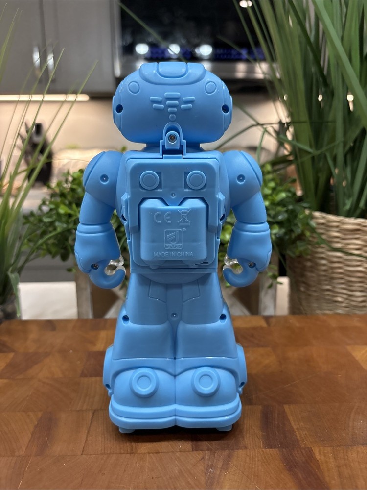 Light-Up Gear Robot Transparent Light Effects Universal Walking Educational Toy