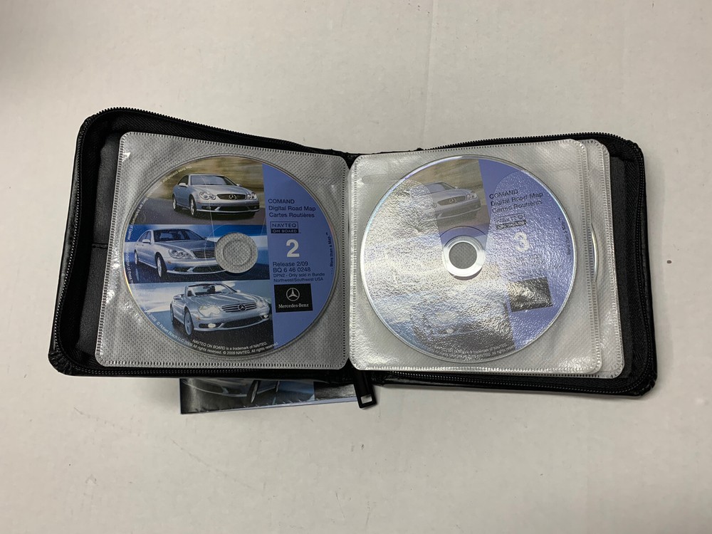 MERCEDES BENZ NAVIGATION SYSTEM CD S CLK E CLASS 2009 UPDATE