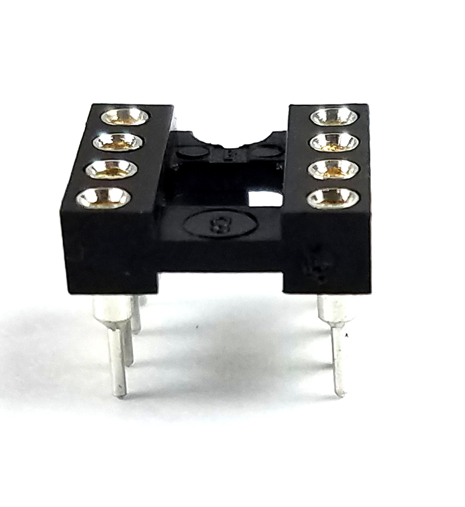 1PCS MC1458P MC1458 + Socket - Dual Operational Amplifier IC