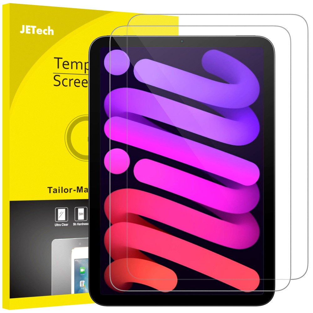 JETech Screen Protector for iPad mini 6 (8.3-Inch, 2021 Model), 2-Pack