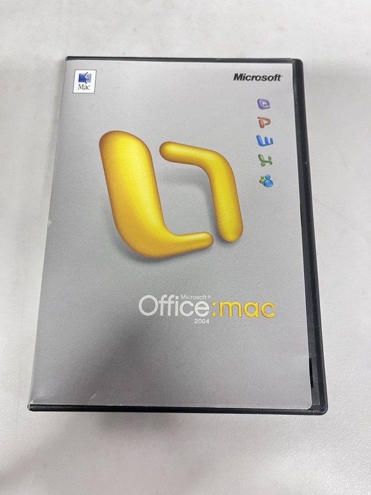 Microsoft Office Mac  2004 Word Powerpoint Excel with Product Key