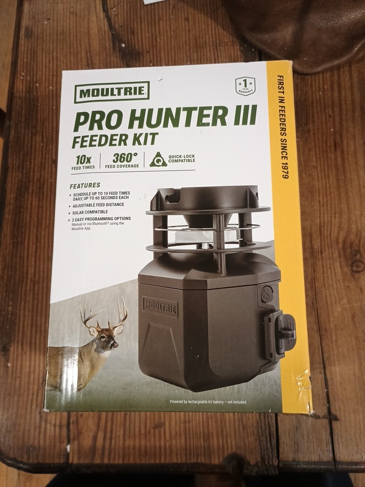 Moultrie Pro Hunter III Deer Feeder Kit