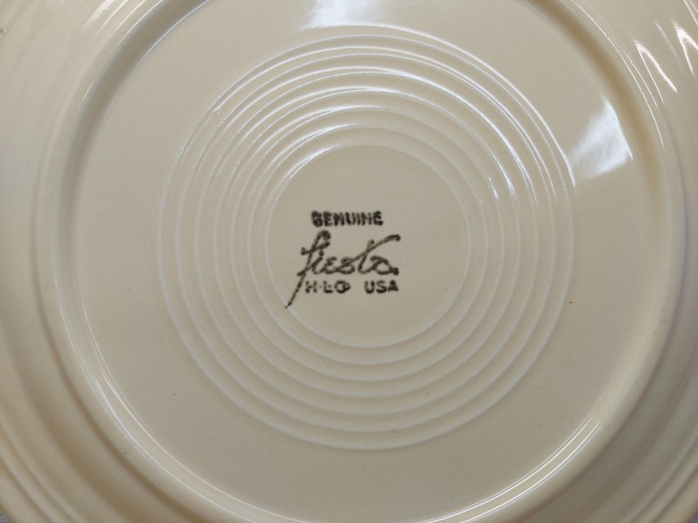Fiestaware Plate Compartment - Divided - 10-1/2" Vintage