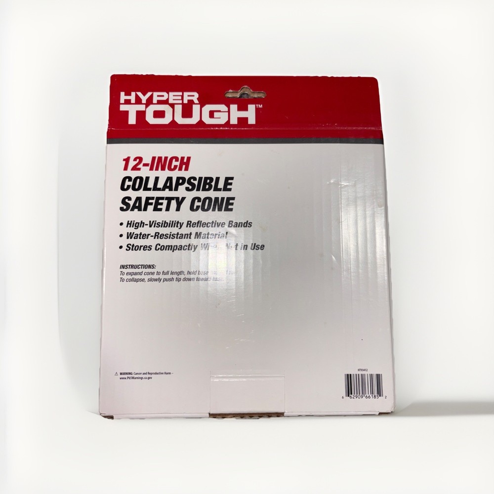 HYPER TOUGH SAFETY CONE NEW