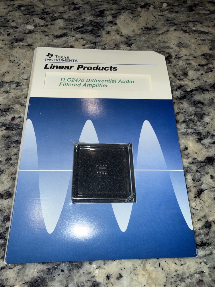 Texas Instruments TLC2470 Differential Audio Filtered Amplifier