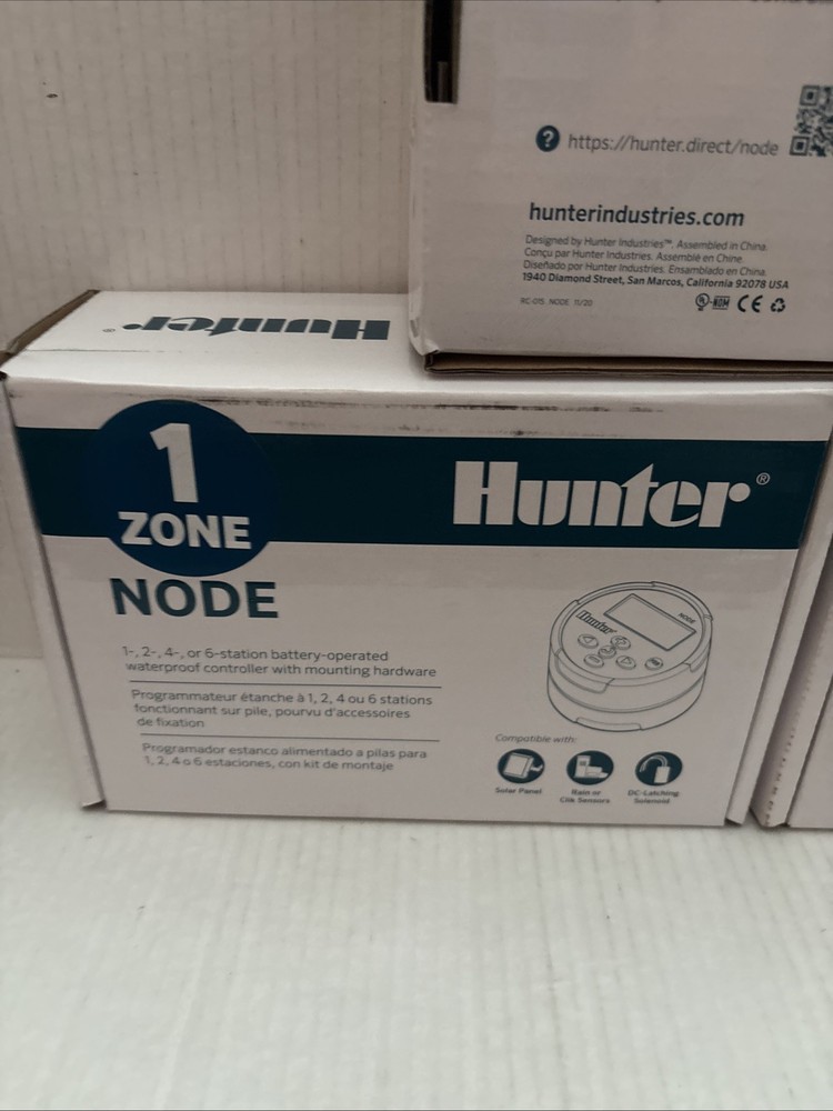 Lot Of 3 Node 1 Irrigation Controller