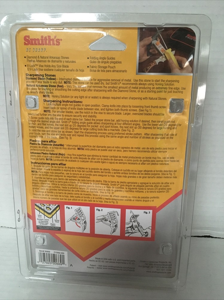 Smith's Precision Knife Sharpening System # 50669 BRAND NEW IN PACKAGE