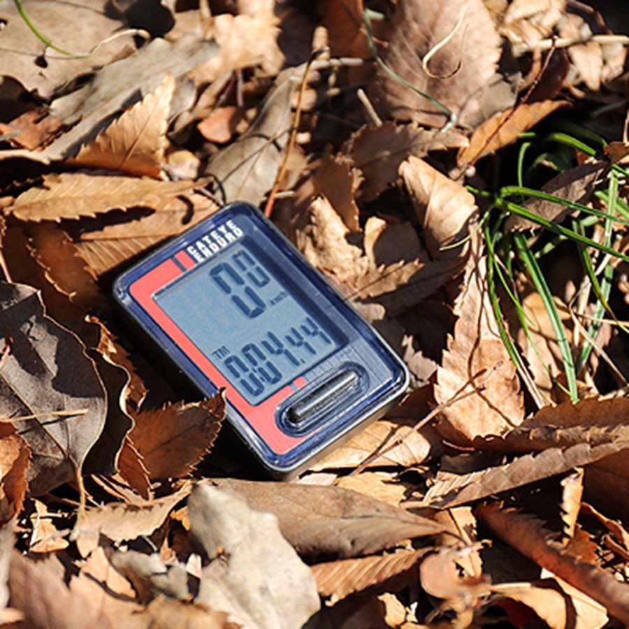 Cateye Enduro Wired Computer - Black/Red