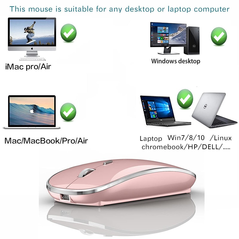 Wireless Mouse MacBook Pro MacBook Air MacBook Laptop Mac iMac Desktop Computer