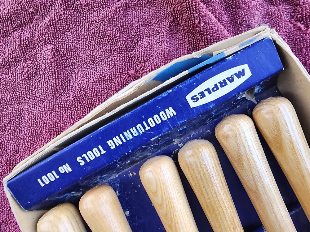 Marples Record Ridgeway 1001 Woodturning Chisel Set, 6 Pieces