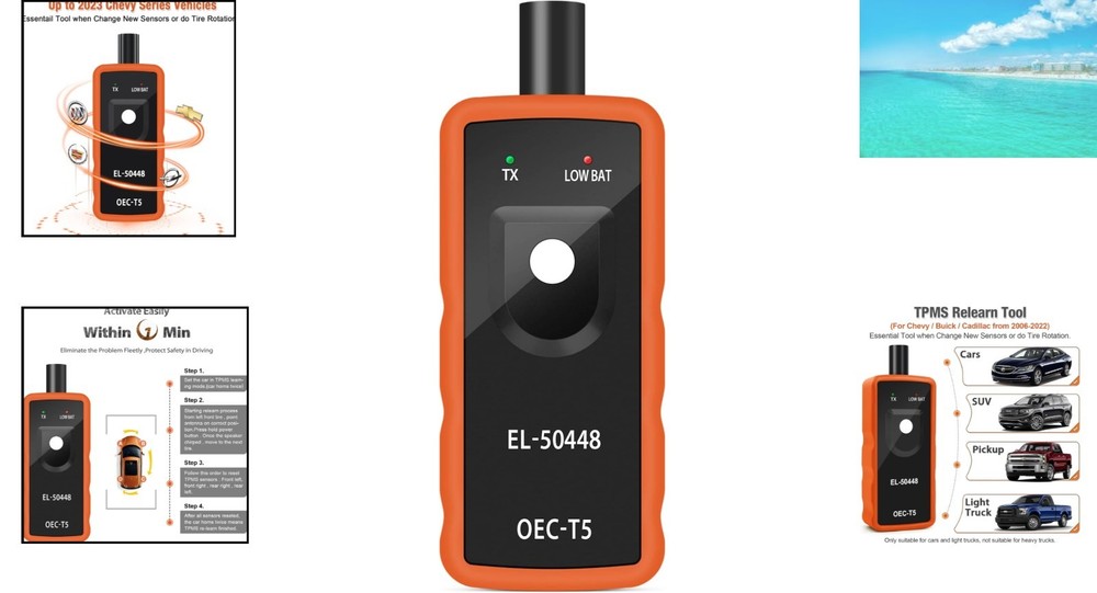 Updated TPMS Relearn Tool EL50448 - Affordable Sensor Activation for Buick/Chevy