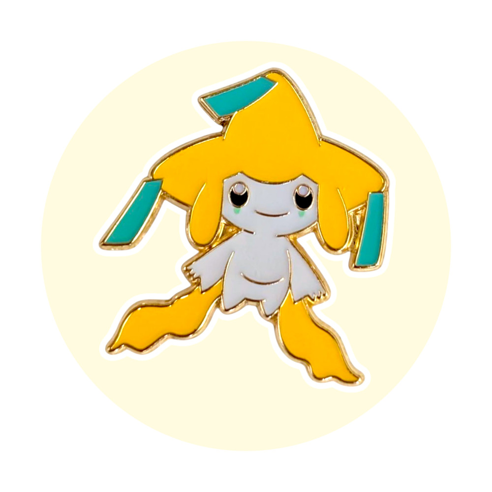 Pokemon Enamel Pin: Jirachi