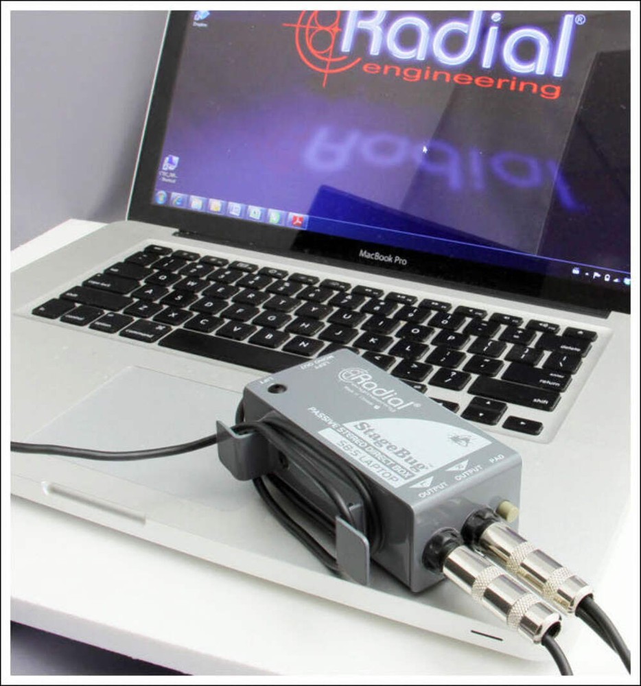 Radial Engineering Stagebug SB-5 Laptop DI