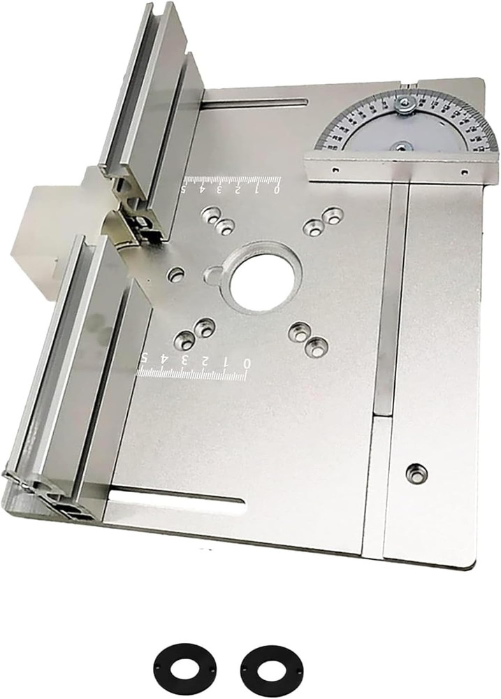 Router Table Insert Plate,Aluminum Router Insert Plate Small Router Base Plate W