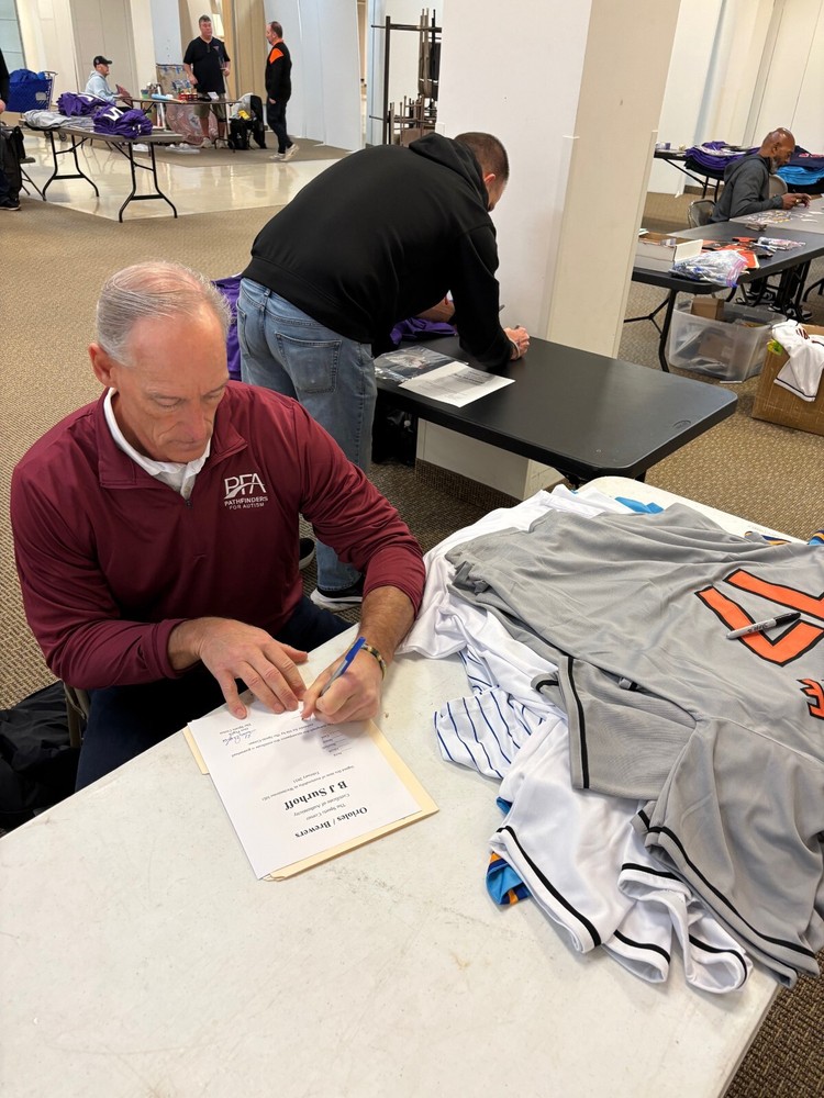 Orioles B J Surhoff signed jersey W/COA