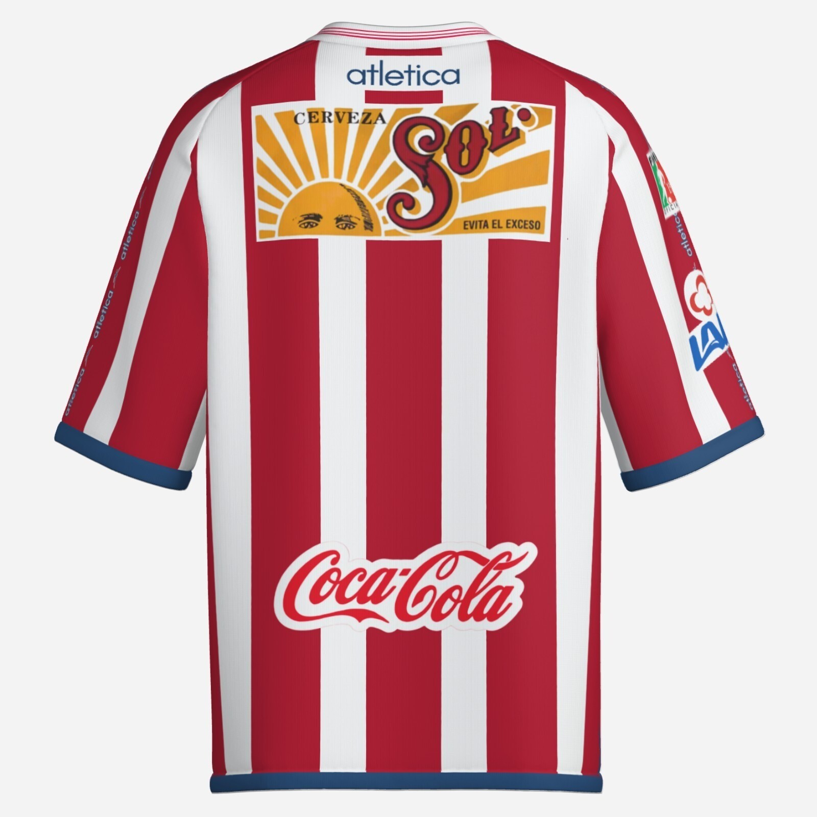 Chivas - soccer jersey playera Replica shirt, 2000 2001 home futbol jersey