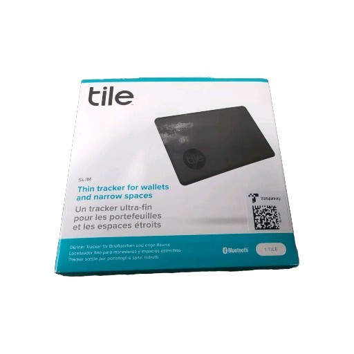 Tile Slim Thin Bluetooth Tracker For Wallets & Narrow Spaces