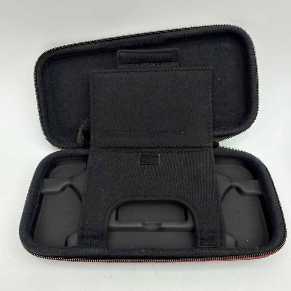 Nintendo Switch Official Carrying Case Black with Red Zipper Pull