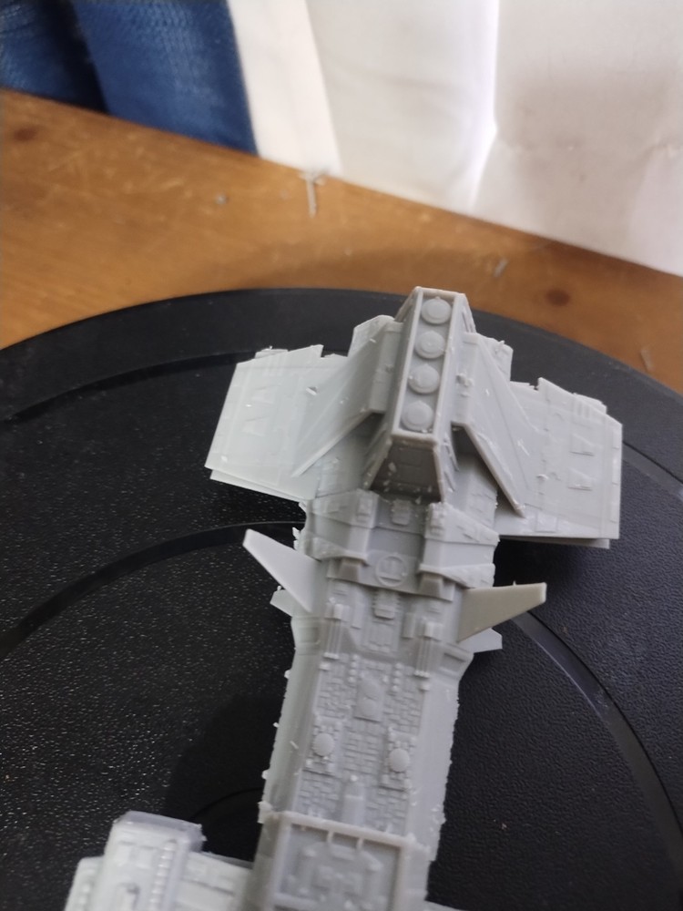 Stargate Aurora Class 3d Resin Print.