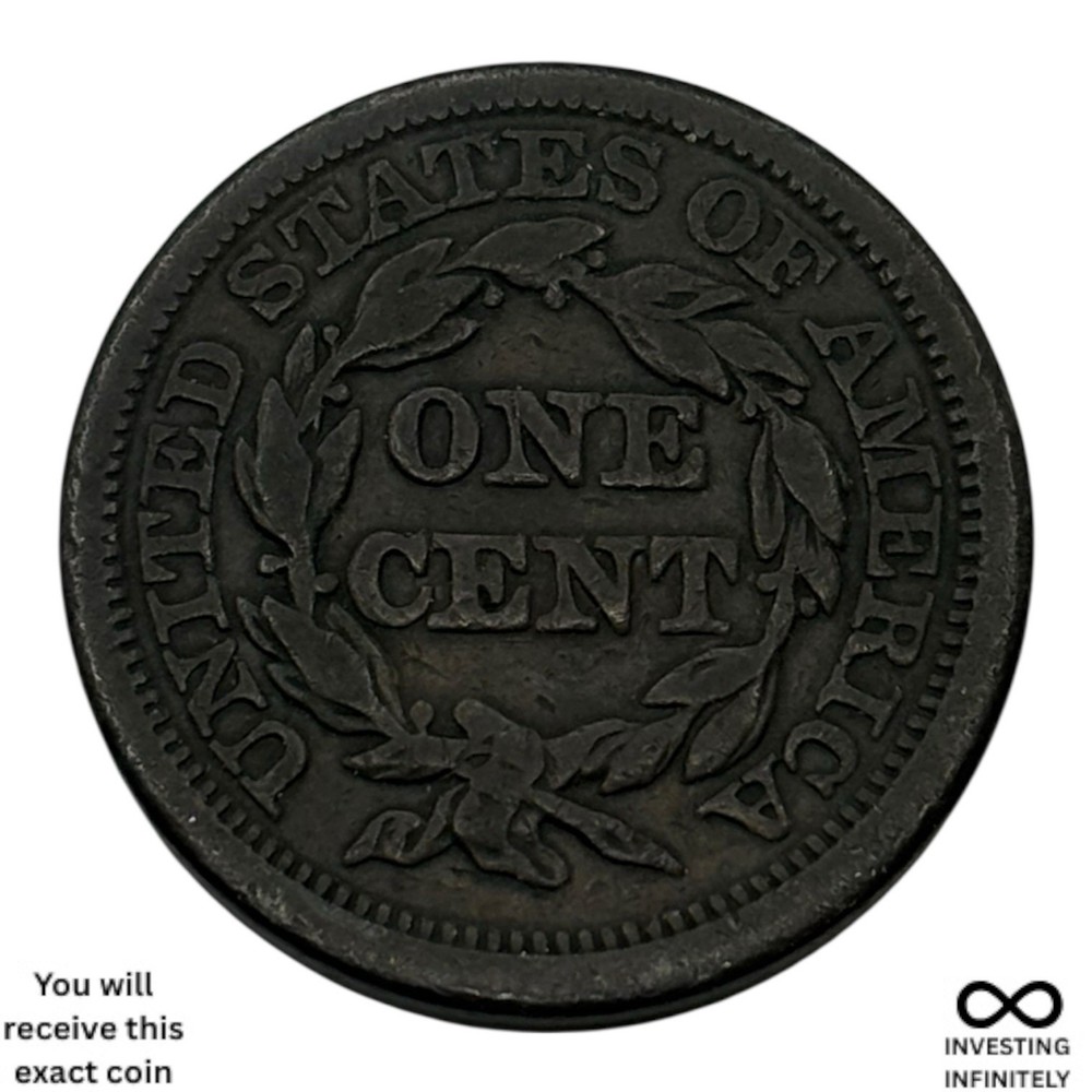 1844 Large Cent X-1704