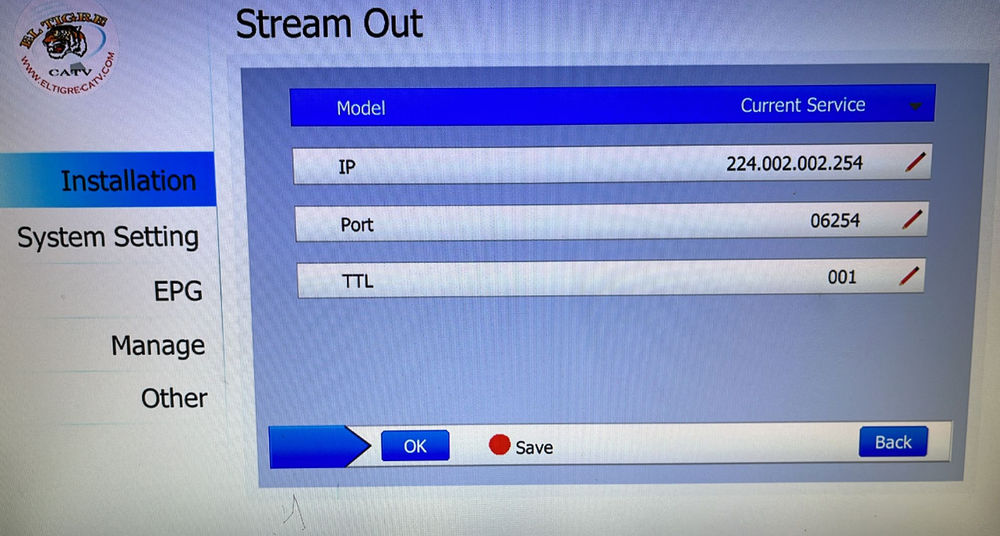 IRD satellite dvb-s2 receiver ip output mpts/spts multicast ,support conax, HEVC