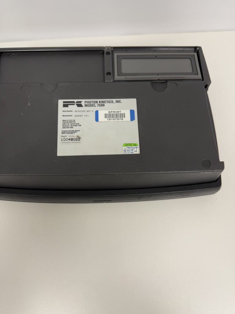 Photon Kinetics 7500 Optical Time Domain Reflectometer Unit Untested