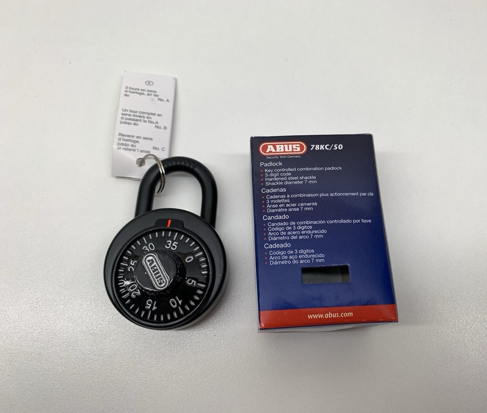 ABUS Combination Padlock 78KC/50