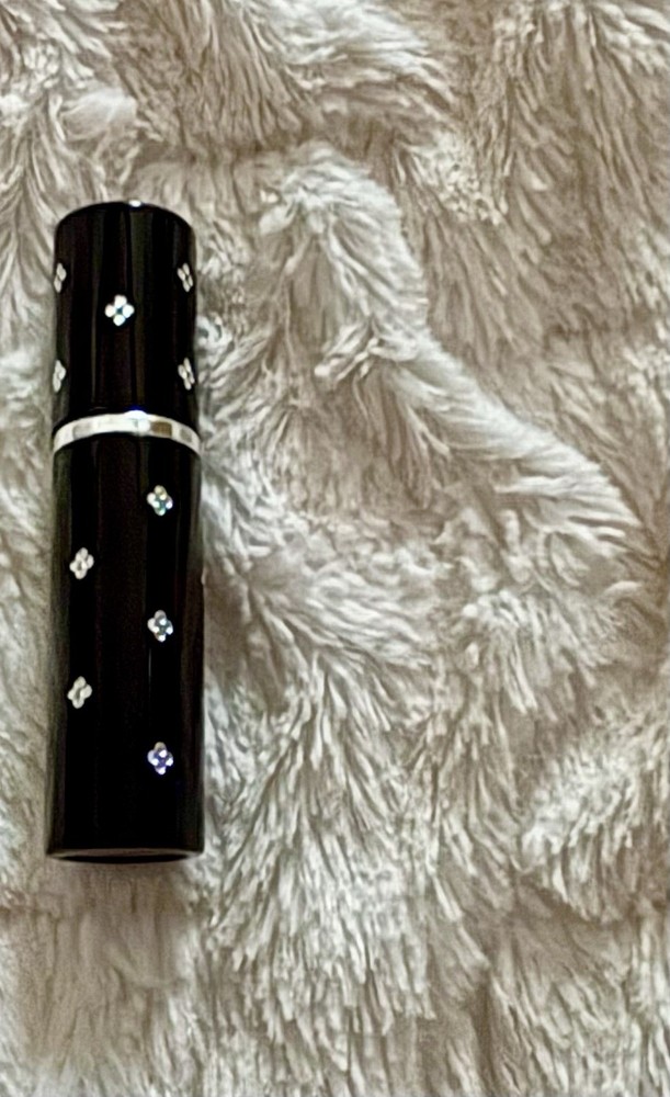 NEW Mini Travel Refillable Black Crystal Perfume Atomizer 5mL
