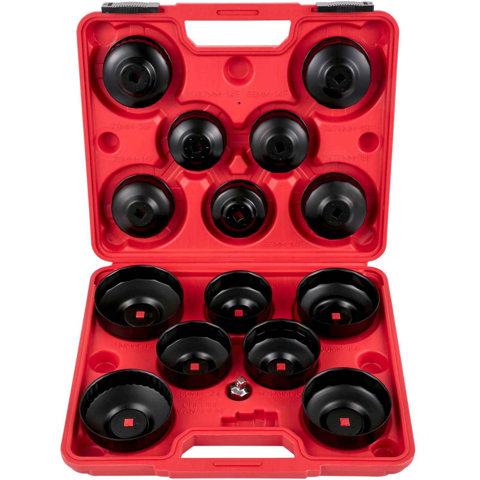 Oil Filter Socket Set Cup Socket Tool Set 14 PCS Oil Filter Cap Wrench