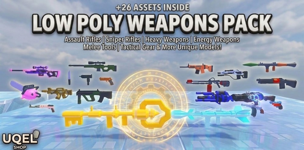 Weapons Pack | RPG & Simulator Roblox