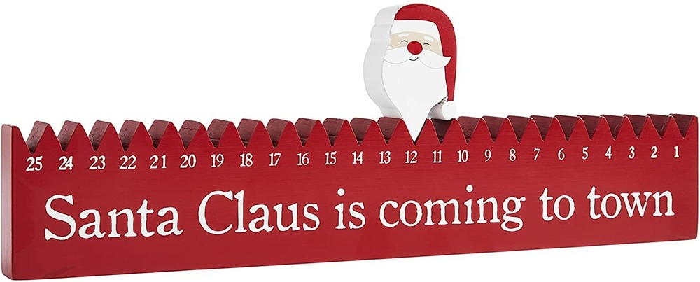 Mudpie - Santa Countdown Block - 12000156