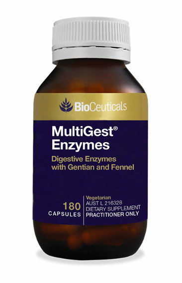 Bioceuticals MultiGest Enzymes 180 Caps