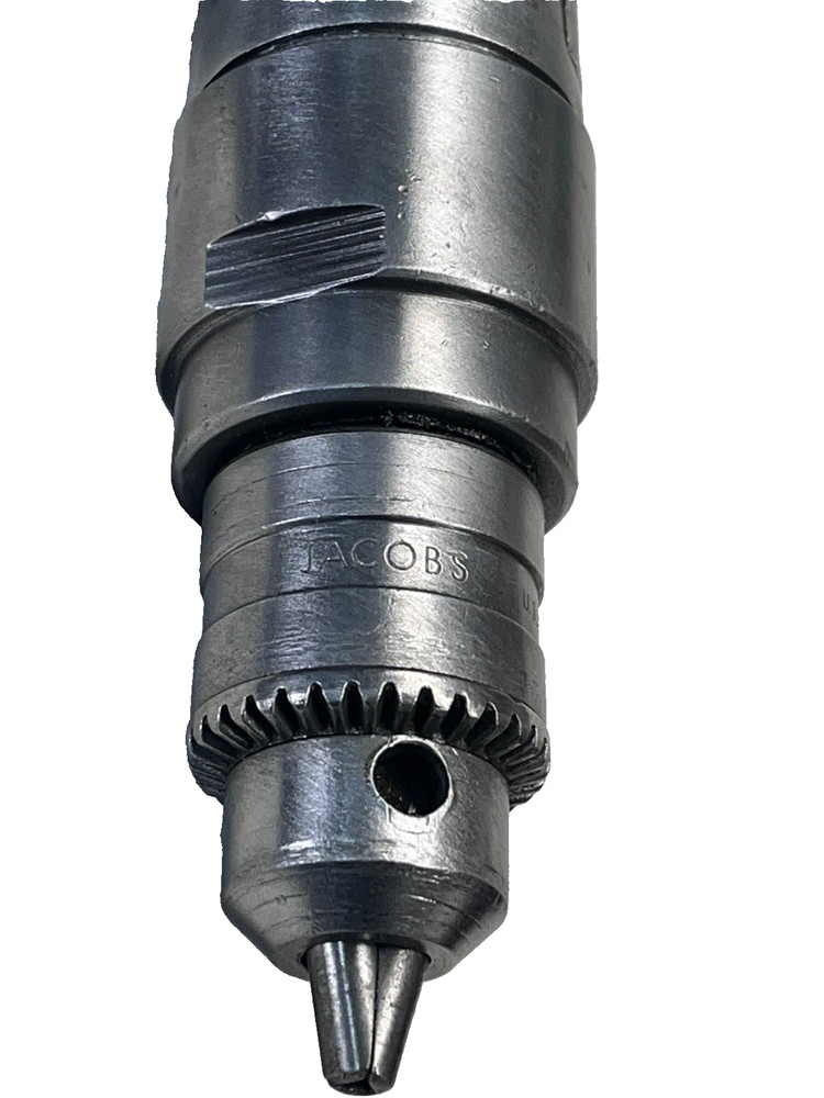 2 Pneumatic Tools - Straight Grinder, Drill W/Wrenches/Key