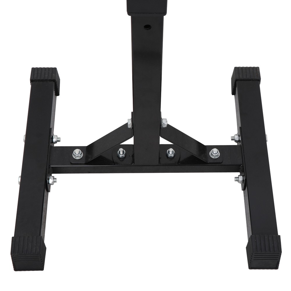 Exercise Adjustable Rack Standard Solid Steel Squat Stands Barbell Bench Press