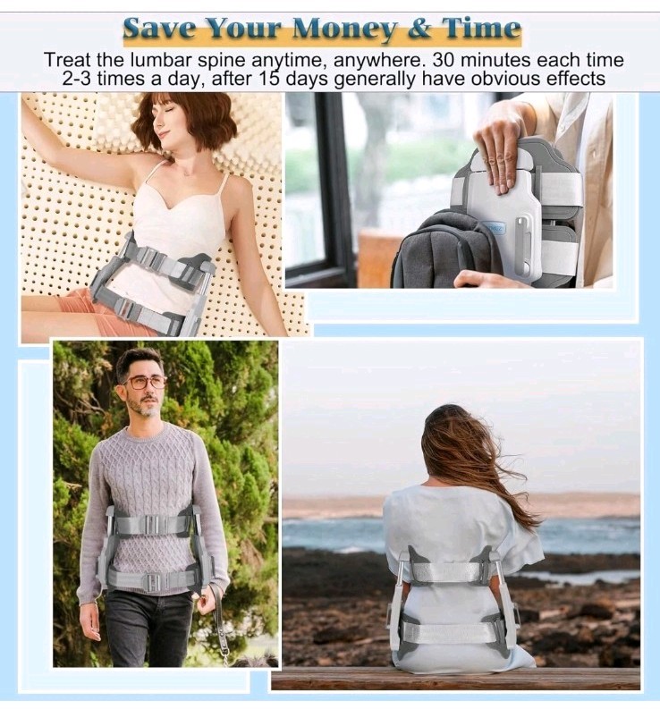 Lumbar Traction Device, Spinal Decompression Devices, Lumbar Decompression Belt