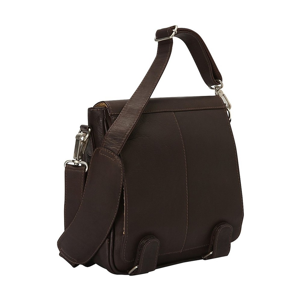 Double Loop Tablet Carry-All, Saddle, One Size