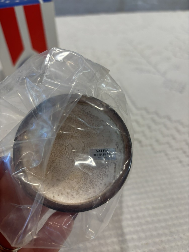 Vintage Salem Silversmiths 5” Silverplate Goblet