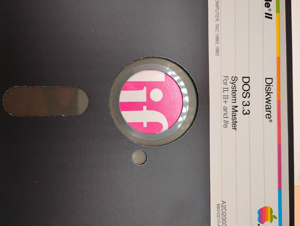 Vintage Apple II Diskware DOS 3.3 Apple Presents Software