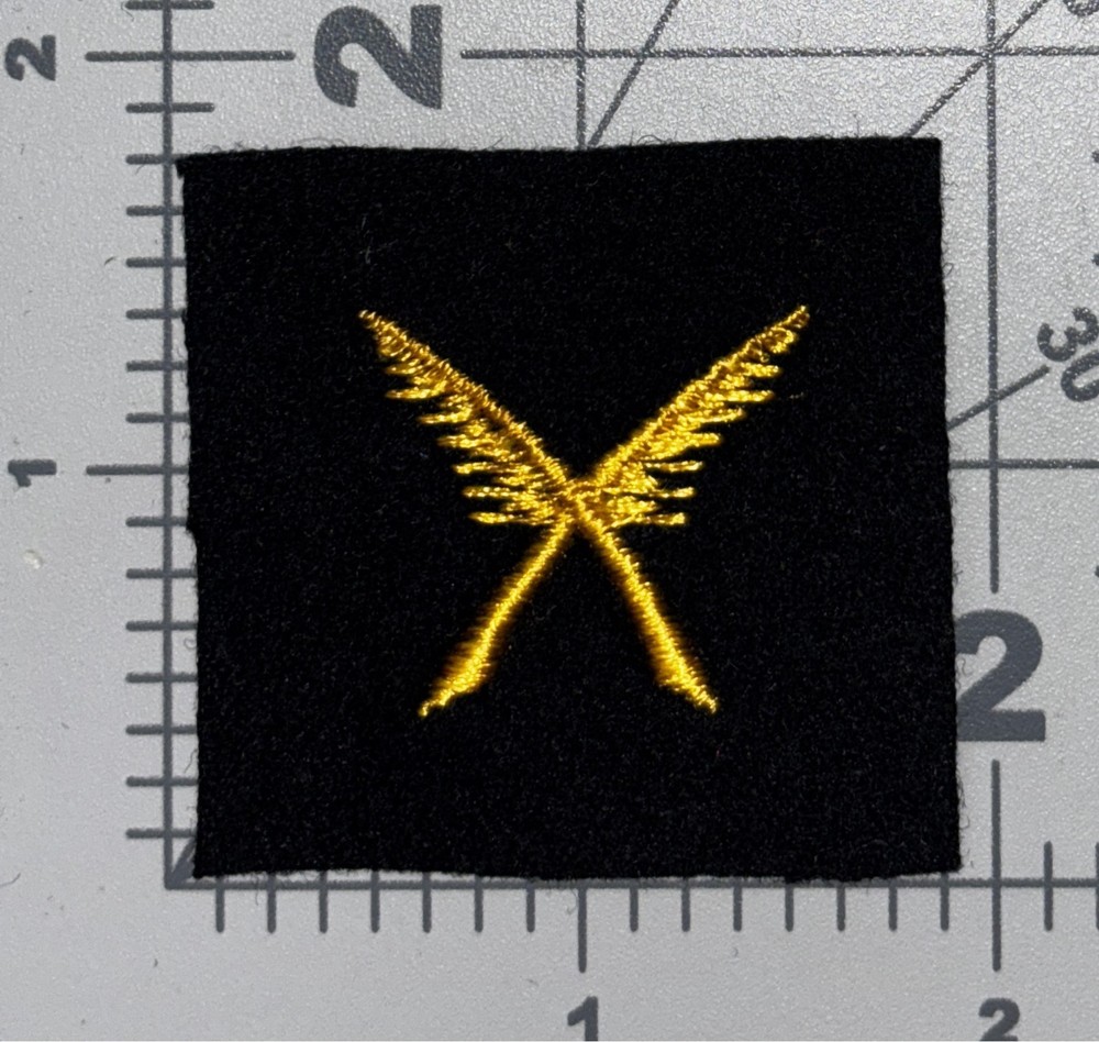 USMC Shipboard Marine Yeoman Cuff Patch Inv# K2352