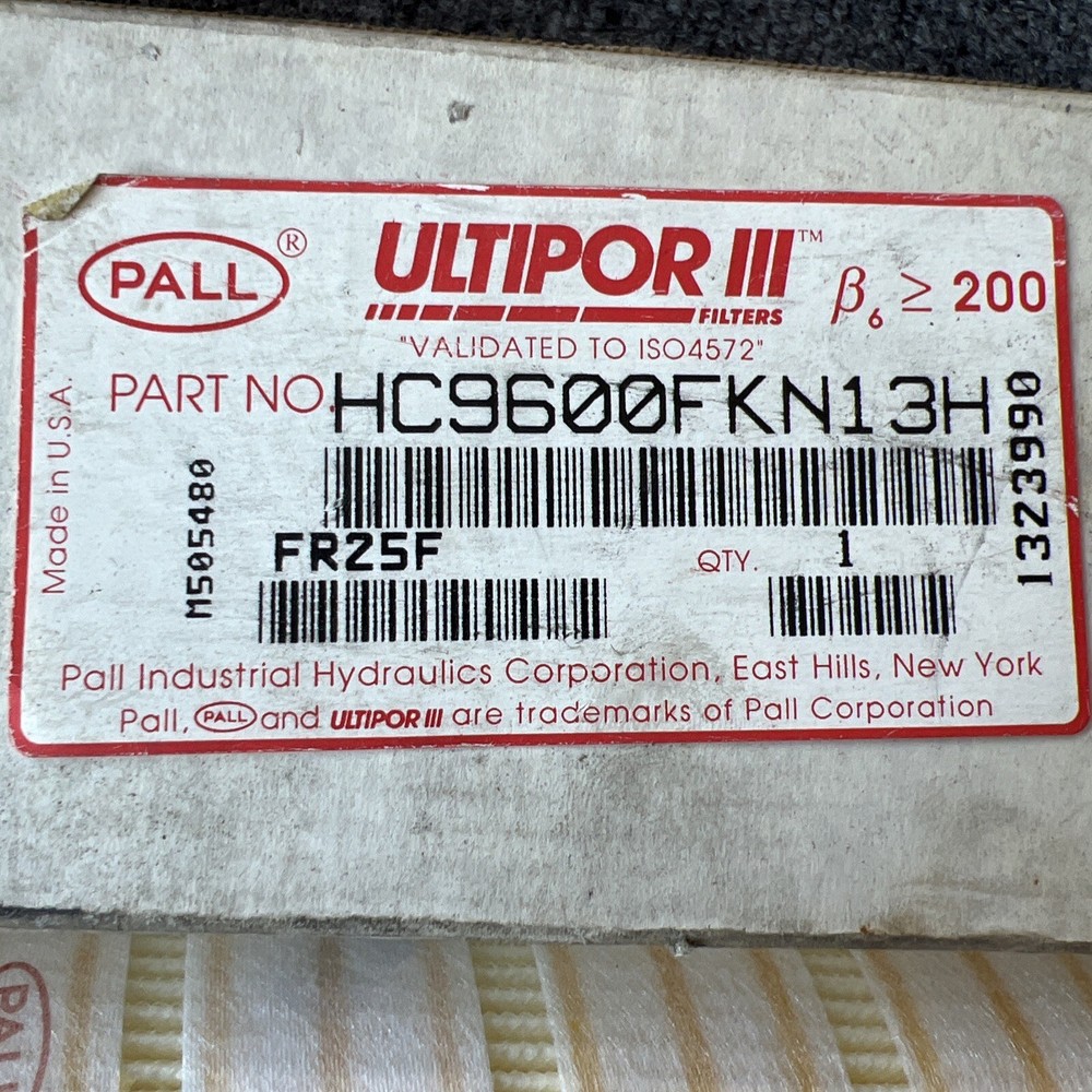 PALL HC9600FKN13H β=1000, REPLACEMENT FILTER ELEMENT